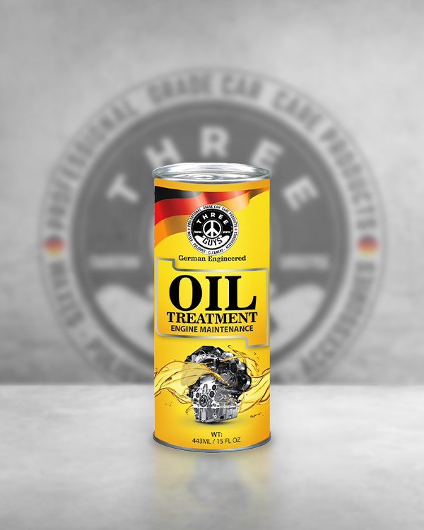 Oil Treatment - Engine Maintenance - 443ml | THREE GUYS - German Engineered