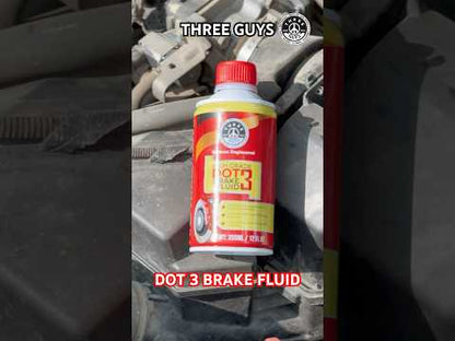 High Grade Brake Fluid DOT 3 | Heavy-Duty, Non-Petroleum Based – THREE GUYS - German Engineered