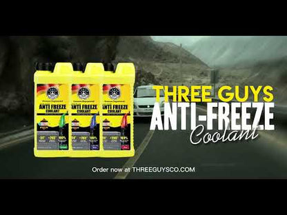 Antifreeze Coolant Red – Premium Grade | OAT Formula | THREE GUYS - German Engineered