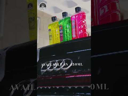 Wash & Wax Shampoo – Car Shampoo with Carnauba Wax | Wash & Shine in One Step | High Foam Formula | THREE GUYS - German Engineered