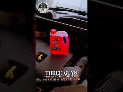 Radiator Coolant Red – Premium Grade | (OAT) Technology | THREE GUYS - German Engineered