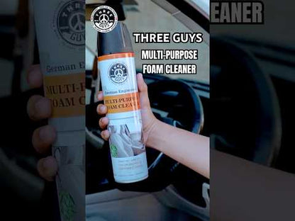 Multipurpose Foam Cleaner 650ml – Car and Home Deep-Clean Spray | THREE GUYS
