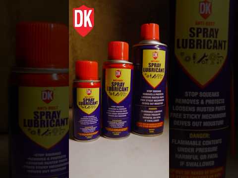 Anti-Rust Lubricant Spray 450ml | Multi-Purpose Rust Remover & Metal Lubrication Spray for Car, Home, Machine | DK Anti-Rust Lubricant Spray 450ml | Multi-Purpose Rust Remover & Metal Lubrication Spray for Car, Home, Machine | DK