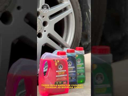 Radiator Coolant Red – Premium Grade | (OAT) Technology | THREE GUYS - German Engineered