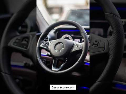 THREE GUYS Dashboard Leather & Tyre Wax (450ml) – Black Oud Fragrance | UV Protection & Dust Repellent | German Engineered