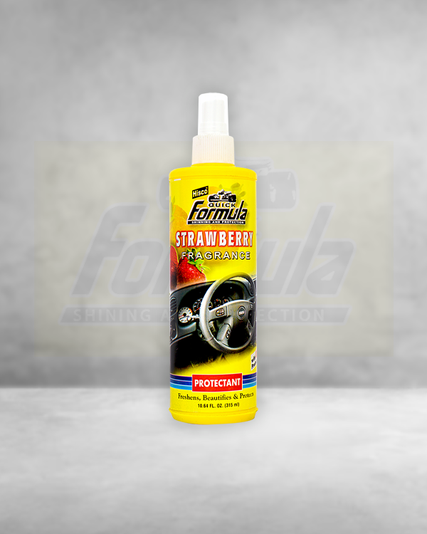 Shine Protects & Protectant – Strawberry | Vinyl, Rubber, Plastic & Leather Care – 315ml | FORMULA | (HISCO)