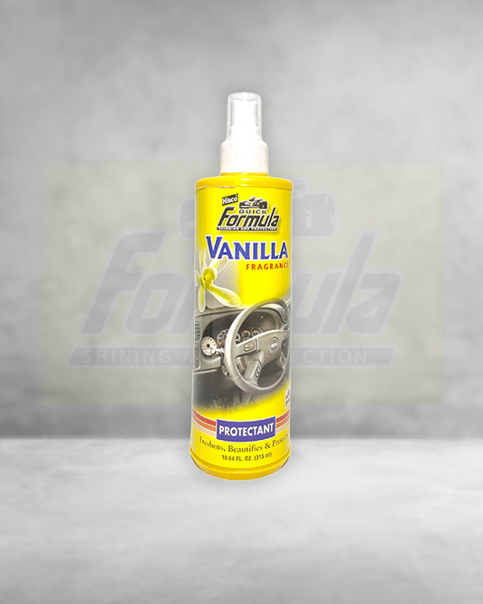 Shine Protects & Protectant – Vanilla | Vinyl, Rubber, Plastic & Leather Care – 315ml | FORMULA | (HISCO)