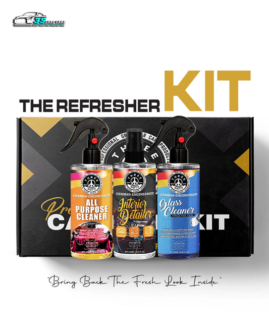 The Refresher Kit | Interior Car Cleaning Kit by THREE GUYS